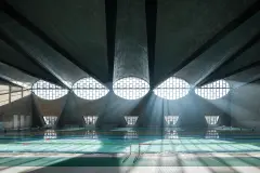Swimming Pool at the New Campus of Tianjin University , China