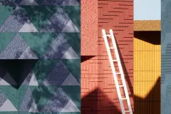Sto's innovative render tiles can be used to create the look of brick, wood, concrete, or any number of other shapes, colours or patterns