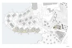 Site plan of the “Dongqian Lake Education Forum” project