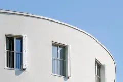 curved ventilated facade