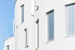 curved ventilated facade