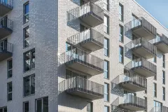 New building Sportlerhaus in Hamburg, three-dimensional ceramic facade by Sto