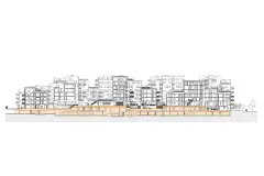 Base view of Rivus Vivere residential quarter, construction drawing