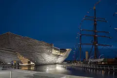 V&A Dundee StoSilent Ceiling System to control sound reverberation